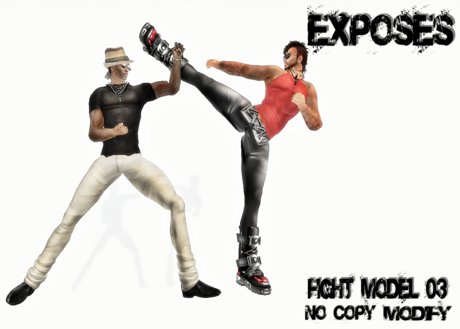 Second Life Marketplace - EXPOSES - FIGHT MODEL 03 - NO COPY